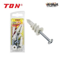[세신철물점] TON 석고앙카(PVC) 10개입 석고보드용 앙카+피스