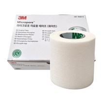 3m 마이크로포 종이반창고 1530-2 백색 6개입 의료용 테이프