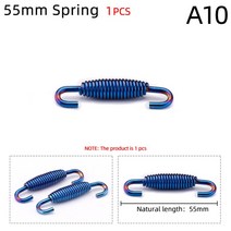 오토바이 머플러 Akrapovic sc 공기 배기 파이프 디자인을위한 범용 오토바이 스테인레스 스틸 스프링 후크, 10 A-10
