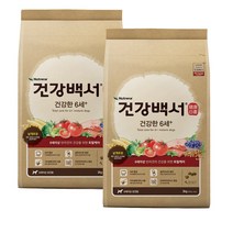 건강백서 건강한 6세 2kg x 2포 (4kg), 단품