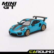미니지티(344) 1대64 포르쉐 991 GT2 RS Weissach Package - 마이애미 블루