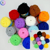 교재용 아크릴뜨개실 부자재 수세미털실 뜨개실종류 만들기재료 부자재뜨개실 수세미실 부자재실 아크릴털실, 주황