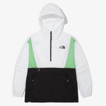 노스페이스 바람막이 레스턴 아노락 화이트 NA3LN00K