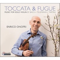 [CD] Enrico Onofri 무반주 바이올린을 위한 바로크 작품집 - 바흐 / 타르티니 / 텔레만 (Toccata & Fugue - Music for Solo Violin)