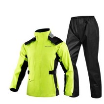 우비세트 오토바이 자전거 낚시 경량 우비 세트 비옷 자켓 바지 바이커 비 방수 남성 여성 모토 모터사이클, 없음