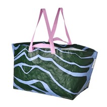 이케아 BASTUA 바스투아 장바구니L 블루그린 55x37x35cm71l 205.426.38, 단품, 단품
