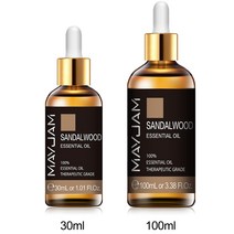순수 천연 샌들우드 에센셜 오일 30ml 100ml 아로마 테라피 디퓨저 스킨 케어 바디 마사지용 아로마, 재스민 속