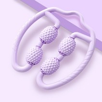 미넘버 종아리마사지기 롤러 기구, 퍼플, 1개