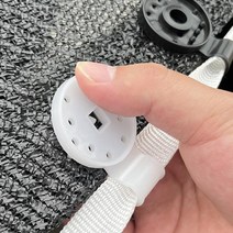 [사은품증정] 부직포 천막고정집게 그물망고정클립 다용도고정 타프 고정핀, 20개, 화이트
