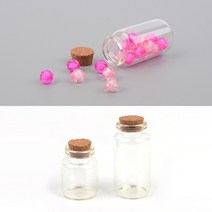 코르크마개유리병 코르크유리병 유리공병, 30x60mm