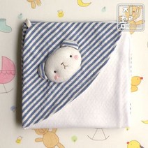 [천삼백케이] [홈질] [DIY KIT]삐죽삐죽 아기곰 속싸개, 단품