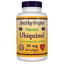 헬시오리진 유비퀴놀 카네카 코엔자임 50mg 60정, 1개, 기본