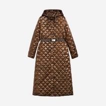 [정품] (W) 막스마라 스파체파 더 큐브 발수 소재 캔버스 파카 골드 The Cube Spa씨이피a Water-Repellent Canvas Parka Gold 1220269