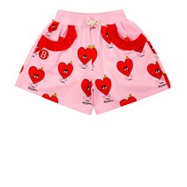 베베드피노 키즈 빠담빠담 여아 저지 반바지 아동 여름 팬츠 핑크 BP31PH414