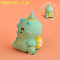 매트리스 만화 공룡 케이크 토퍼 생일 포효 장식 남아/여아 베이비 샤워 디노 용품