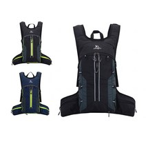 JUNLETU 초경량 자전거 백팩 MTB 라이딩 배낭, JUNLETU백팩 네이비형광