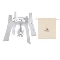 에탄올난로 J8R1 스테인레스 스틸 화로 하이킹 낚시 크로스 알코올 스탠드 랙 크리에이티브 조리기구 액세서리, [01] A