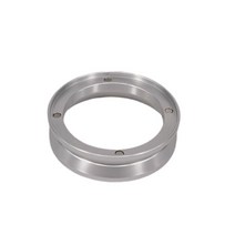 바리스타 핸드 커피 도구 도징링 템퍼 에스프레소 투약 깔때기 알루미늄 링 정밀 51/54/58mm Breville Delo, 02 dose ring silver_01 51MM