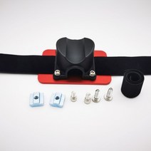 자전거트롤리 토픽트레일러 uwayoo 블록 포크 마운트 qr thru 액슬 캐리어 보관, 리어 블록 레드