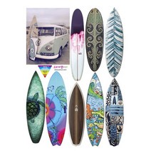 서핑보드 롱보드 데코 스티커