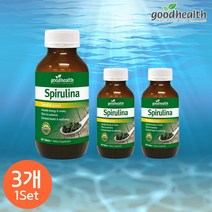 굿헬스 스피루리나 500mg 500정 x3개