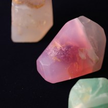 오키프 탄생석 비누 / 1월 가넷 선물 포장, 1개