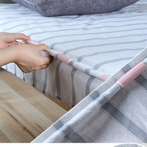 침대시트 매트리스커버 패드 밀림방지 고정핀 10P