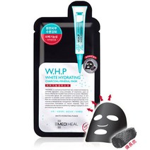 메디힐 WHP 미백수분 미네랄 숯 마스크팩 10장, 10개
