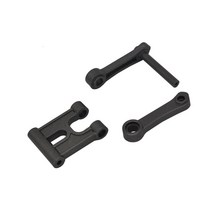 RC서보 아두이노서보모터 huina 114 1593 593 22ch 굴삭기 기어 박스 치아 상자 금속 푸시로드 그리퍼 빠른 히치 버킷 암 워킹 모터 장난감 모델 부품, 버킷 프레임