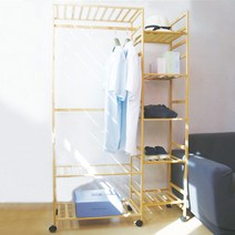 나무 인테리어 행거 DIY 원룸 옷걸이 미니 시스템 이동식 행거 ST hanger 01, 박스형행거95