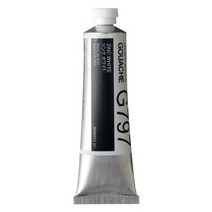 [P000EDTU] 홀베인 아티스트 수채화 과슈 60ml 낱색 징크 화이트