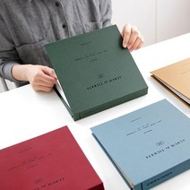 영화티켓 모으기 취미생활 티켓앨범 모던앨범 사진정리 특별한선물 웨딩, 다크그린