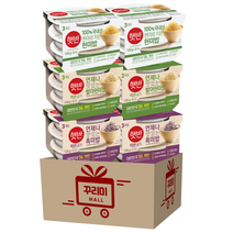 [꾸리미] 햇반 작은햇반 3종(흑미밥 130gx6+발아현미 130gx6+100%현미 130gx6) + CJ키친타올 1개, 130g, 1세트