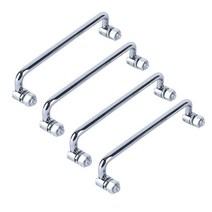 E.T.Shop 접이식 손잡이 100mm / 하이박스 문고리 문 가구 서랍 싱크대 미닫이 손잡이 폴딩 핸들 집어등 파워뱅크, 4개