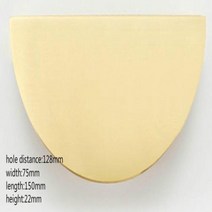 캐비닛 손잡이 및 손잡이 서랍 가구 찬장 옷장 손잡이 책 캐비닛 문 당김 1 세트, hole 128mm 1pcs