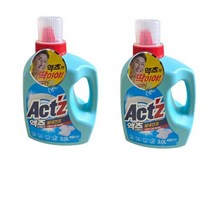 액츠 퍼펙트 실내건조 세탁세제 일반, 6L, 6개