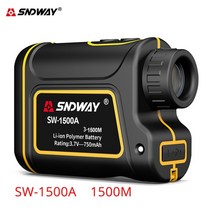 Sndway 망원경 rangefinder 6x 망원경 레이저 거리 측정기 범위 파인더 사냥 골프 600m 1000m 1500m 디지털 룰렛, CHINA, 03 SW-1500A 1500M