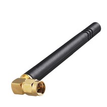 Superbat 2pcs GSM 안테나 75mm 무 지향성 고무 공중 휴대 전화 신호 부스터 2dbi 824-960MHz SMA Male RA 커넥터, 한개옵션0, 한개옵션0