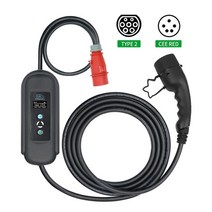 가정용전기차충전기 10m 길이 isigma 16a 3phase ev 유형 2 상자 유형 2 케이블 iec 621962 플러그 전기자동차충전기 37, 16a 10m 케이블