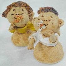 [일오삼유통] 두꺼비장식품 장식품 철재장식품 목각소품 생활소품 콘솔장식품 장식용인형, 혹★ 토기 인형 전통 장식 소품, 혹★ 각설이