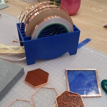 전도성 접지 접점 차폐용 구리 동테이프 6mm x 20M, 1개