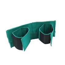 휠체어 안전 벨트 노인 환자 낙상 방지 활동형 발판 미끄럼 조절 가능한 다리 고정 스트랩 사지 고정 중괄호 지원, 초록, 1개