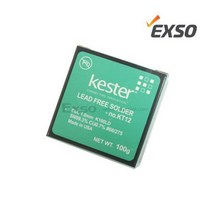 엑소EXSO 무연납 실납 kester No. KT12 1.0mm 50/100g, 상세설명 참조, 50g