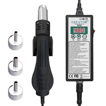 히팅건 뜨거운 공기 총 8858 마이크로 재 작업 납땜 스테이션 led 디지털 헤어 열, 110v 미국 플러그, 8858s