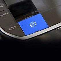벤츠 인테리어 알루미늄 합금 자동차 전자 핸드 브레이크 버튼 커버 레드 블루 실버 BMW 3 시리즈 G20 G28 - LHD 액세서리, [02] Blue, 02 Blue