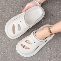 미끄럼방지 샌들 커플 스포츠 캐주얼 슬립온 비치 슈즈