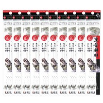 국산 참바늘 우럭낚시 핀모듬채비 KS-165 10세트, 1개