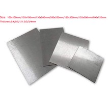99.9% 마그네슘 합금 시트 플레이트 플랫 전기 도금 Anodes 실험 양극 CNC 기계 금형 금속 프로세스 두께 0.4-4mm, [03] Thickness 1mm, [01] 100x100mm