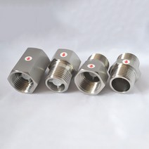 스윙체크밸브 1/2 "BSP 수나사 304 스테인레스 스틸 체크 밸브 편도 비 리턴 밸브 물 탱크 온수기 화, 02 Male to Female