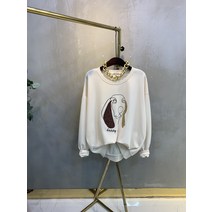 씨샵인더룸 / 도그 일러스트 맨투맨 티셔츠 3color